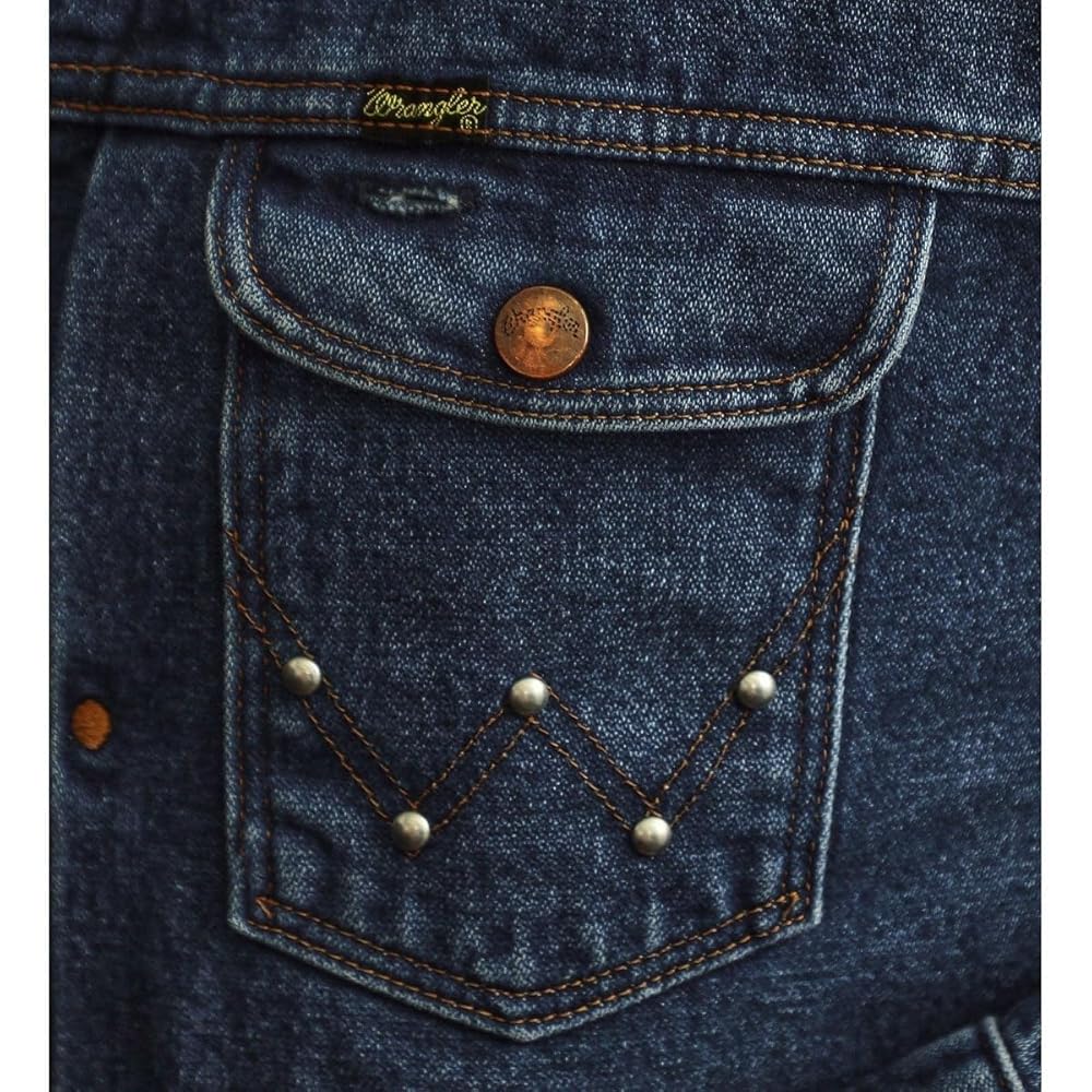 Amazon | [ラングラー] 24MJZ ジップデニムジャケット 中色